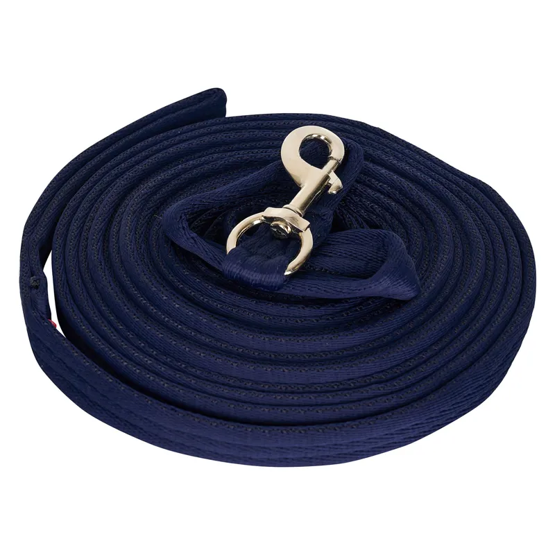 Imperial Riding Lunging Line Soft Nylon - Navy