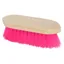 Imperial Riding Dandy Brush Hard With Wooden Back - Neon Pink
