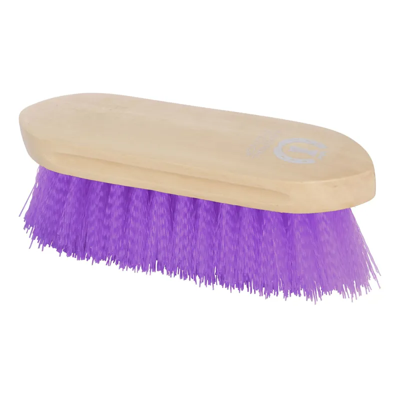 Imperial Riding Dandy Brush Hard With Wooden Back - Royal Purple