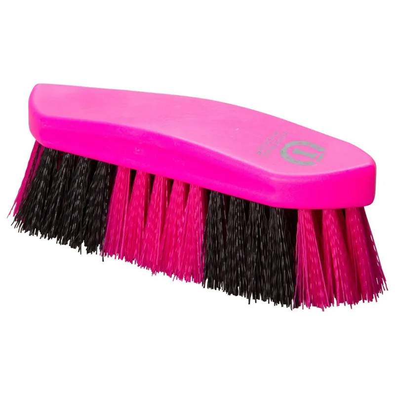 Imperial Riding Dandy Brush Hard Two-Tone - Neon Pink