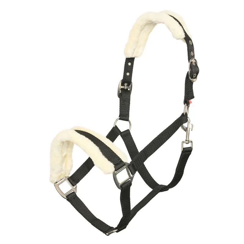 Imperial Riding Headcollar IRHClassic Fur - Black