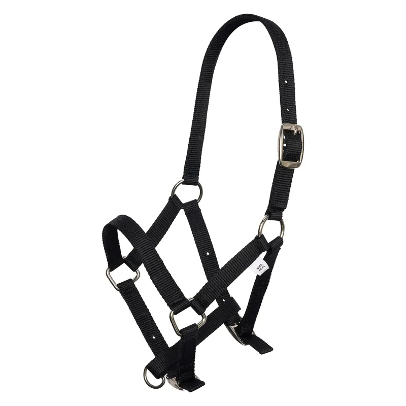 Imperial Riding Headcollar Nylon - Foal - Black