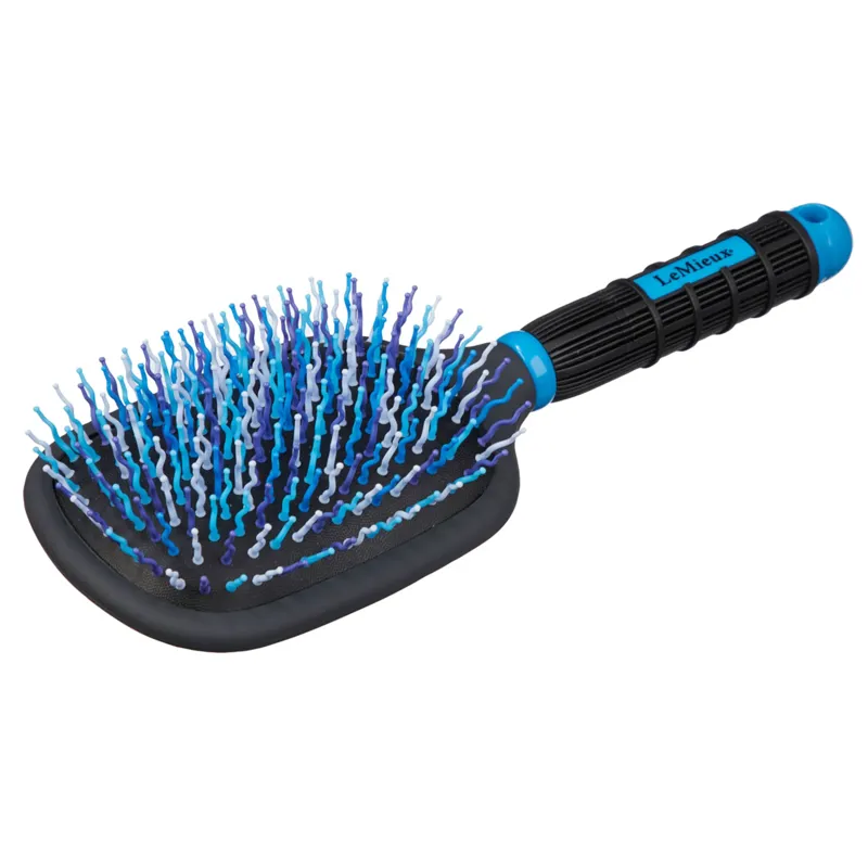 Lemieux Tangle Tidy Mane and Tale Brush - Blue