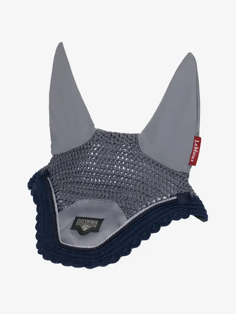 LeMieux Loire Fly Hood - Grey/Navy