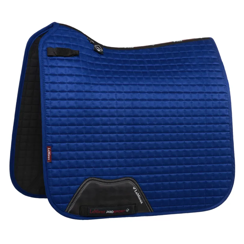 LeMieux Suede Dressage Square - Benetton Blue