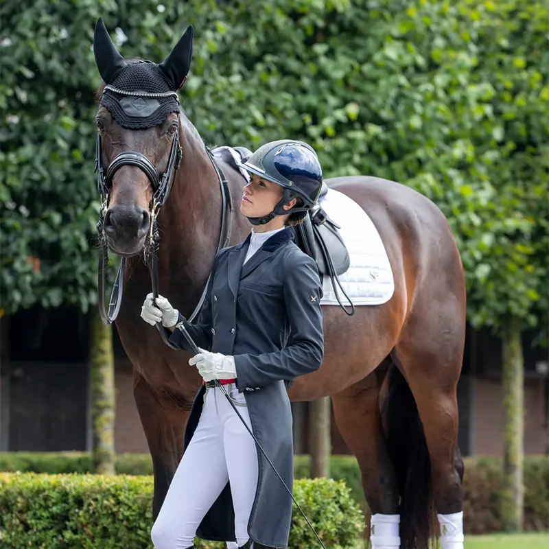 LeMieux Loire Classic Dressage Square - White-2