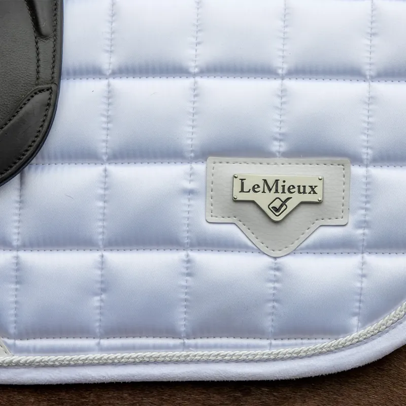 LeMieux Loire Classic Dressage Square - White-3
