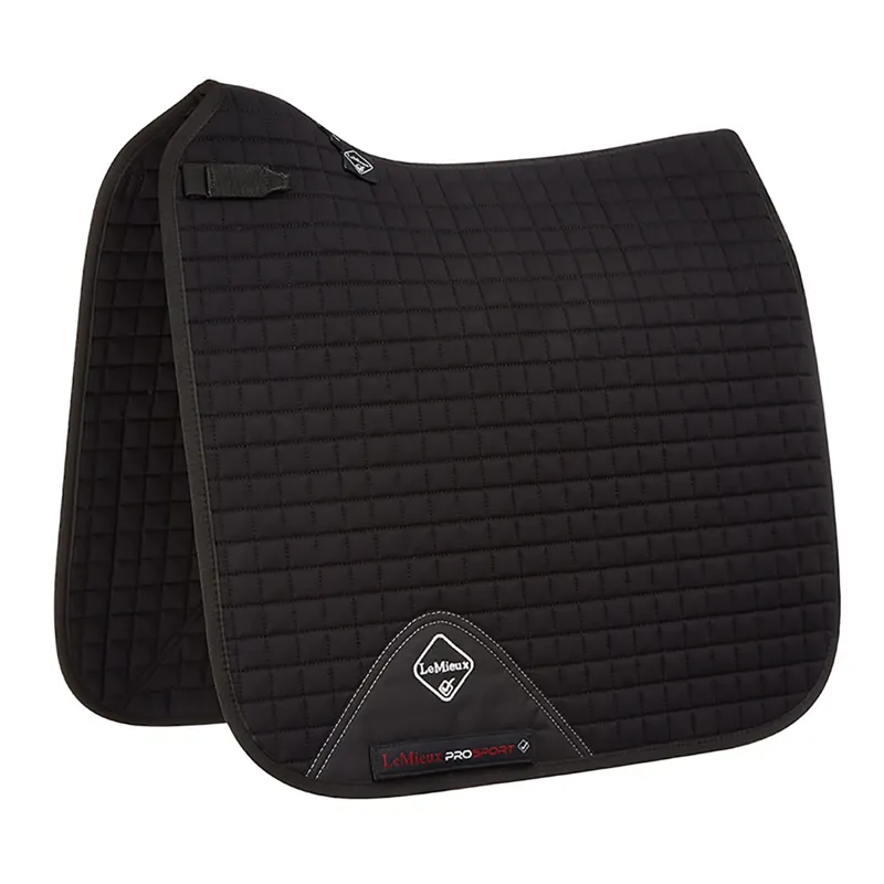 LeMieux Cotton Dressage Square - Black