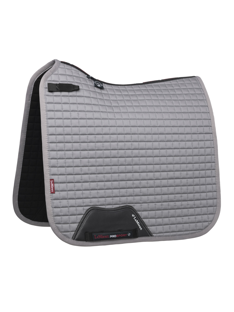 LeMieux Cotton Dressage Square - Grey