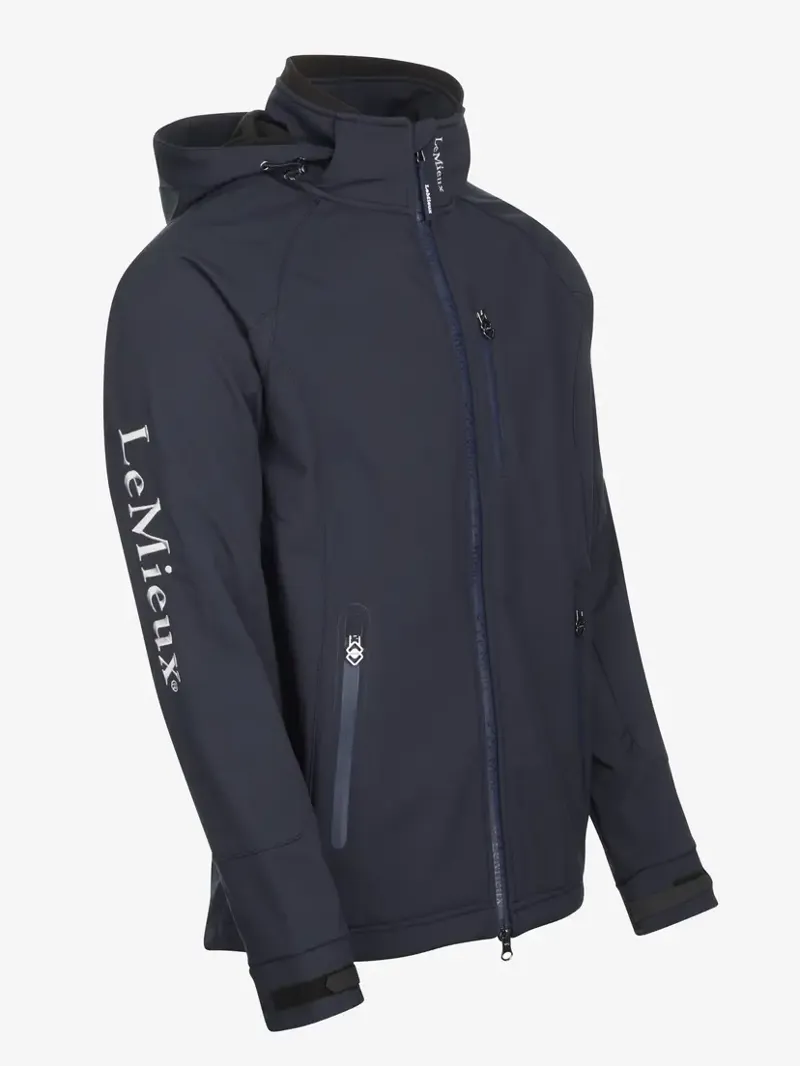 LeMieux Mens Elite Soft Shell Jacket - Navy-1