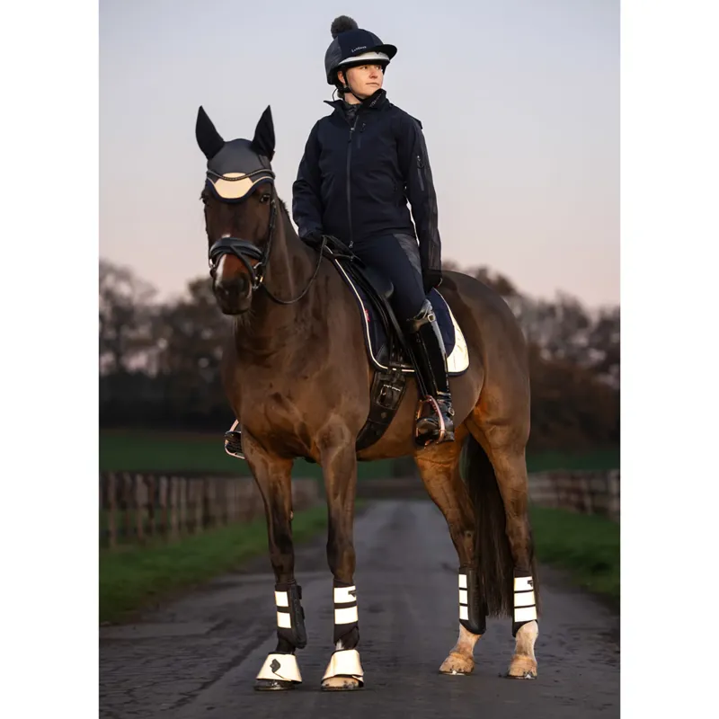 LeMieux Grafter Brushing Boots - Reflective-2