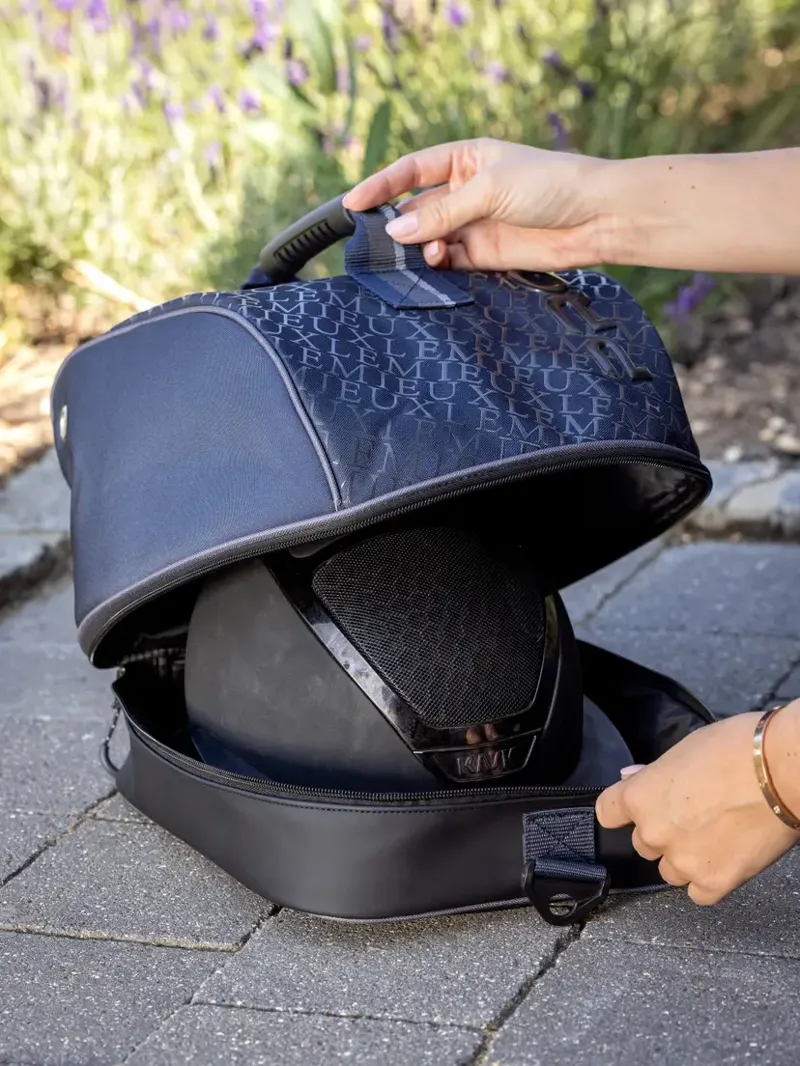 Lemieux Elite Pro Hat Box - Navy -1