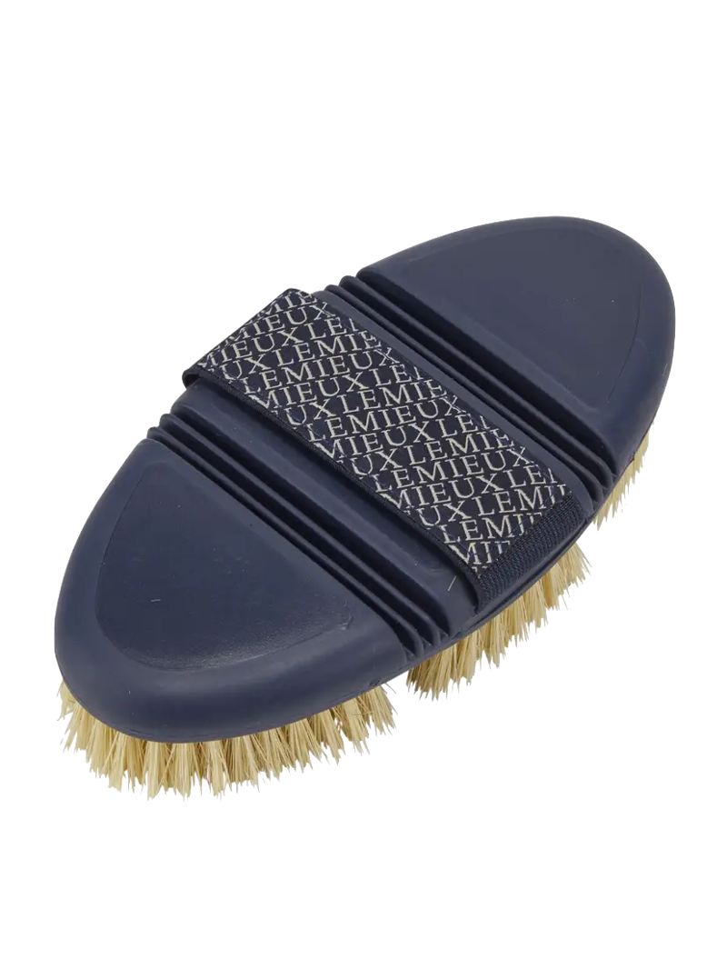 LeMieux Flexi Scrubbing Brush - Navy-1