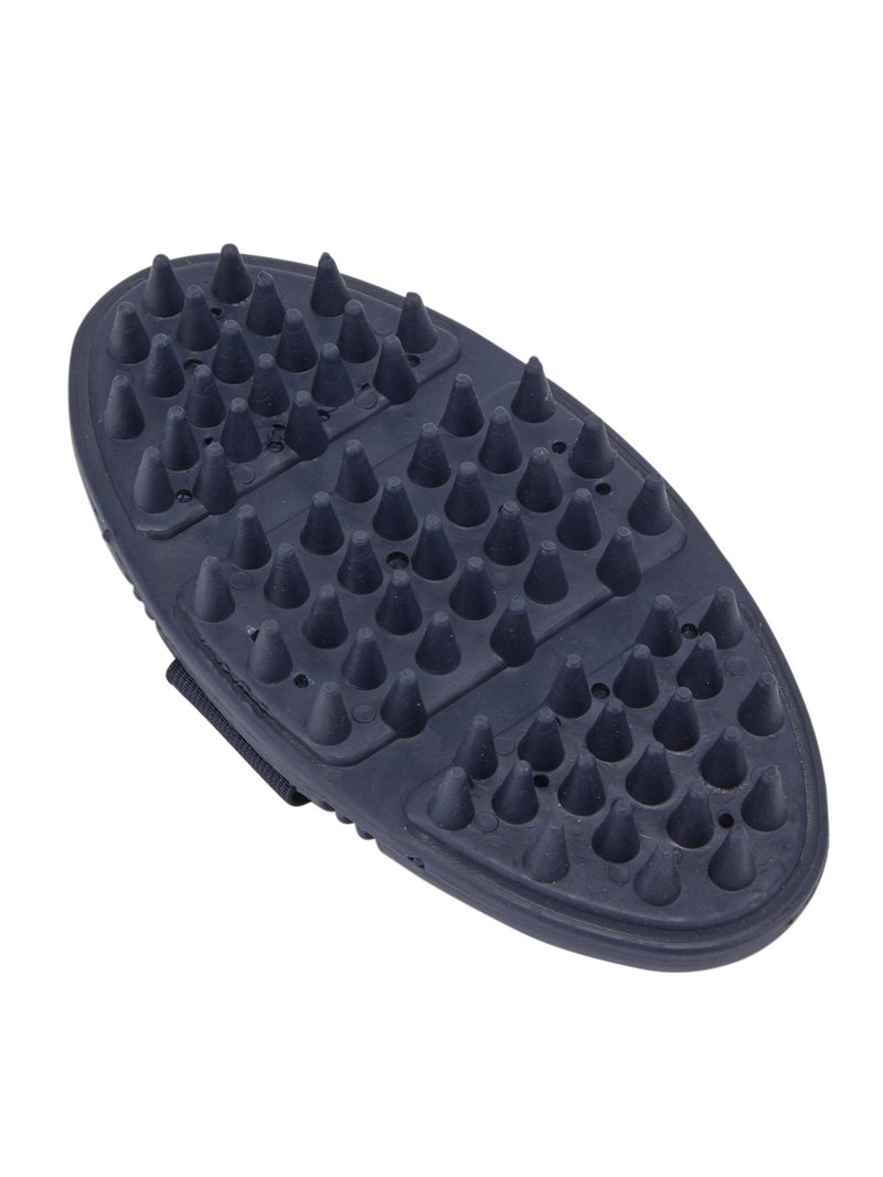 LeMieux Flexi Massage Brush - Navy-1