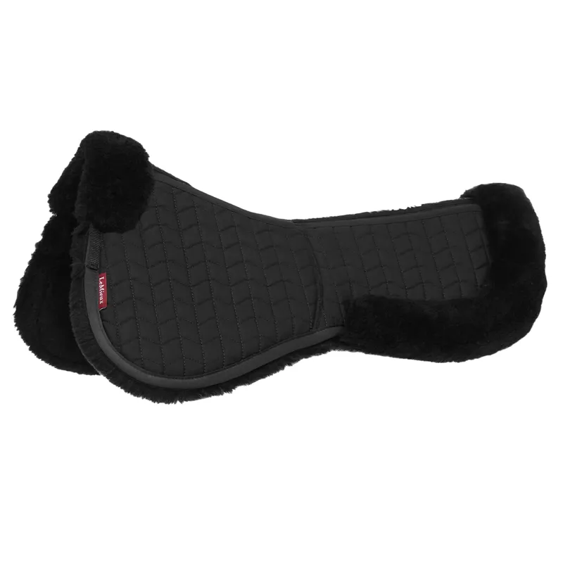 LeMieux Merino ProSorb 2 Pocket Half Pad - Black/Black