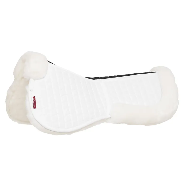 LeMieux Merino ProSorb 2 Pocket Half Pad - White/White