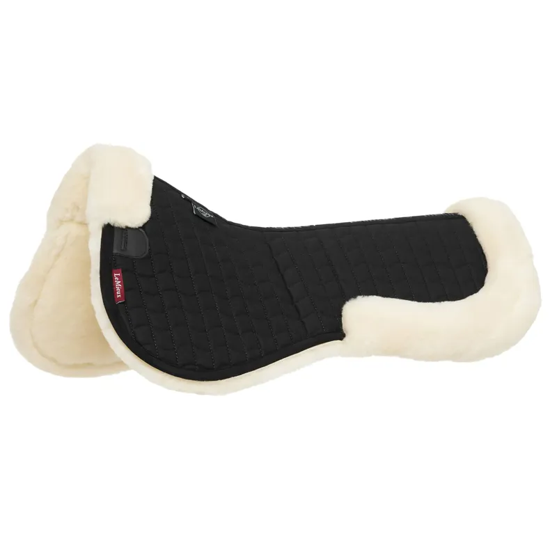 LeMieux Merino Half Pad - Black/Natural