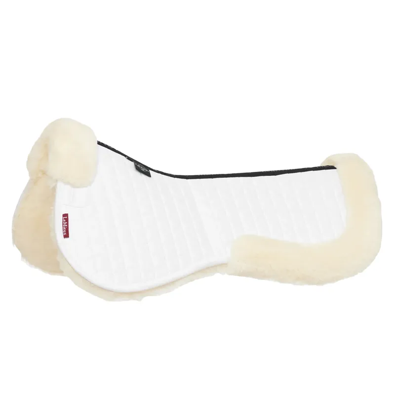LeMieux Merino Half Pad - White/Natural