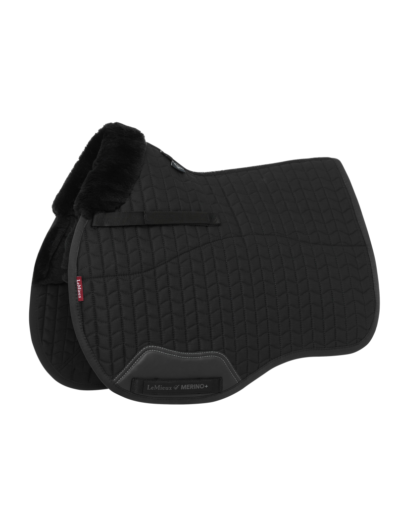 LeMieux Merino Half Lined GP Square - Black/Black