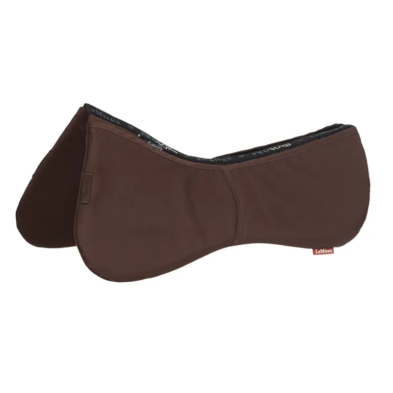 LeMieux ProSorb Plain 2 Pocket Half Pad - Brown