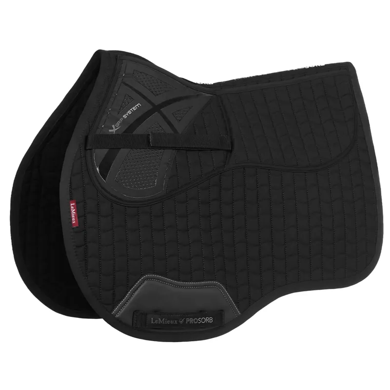 LeMieux ProSorb Plain 2 Pocket GP Square - Black