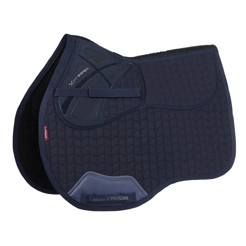 LeMieux ProSorb Plain 2 Pocket GP Square - Navy