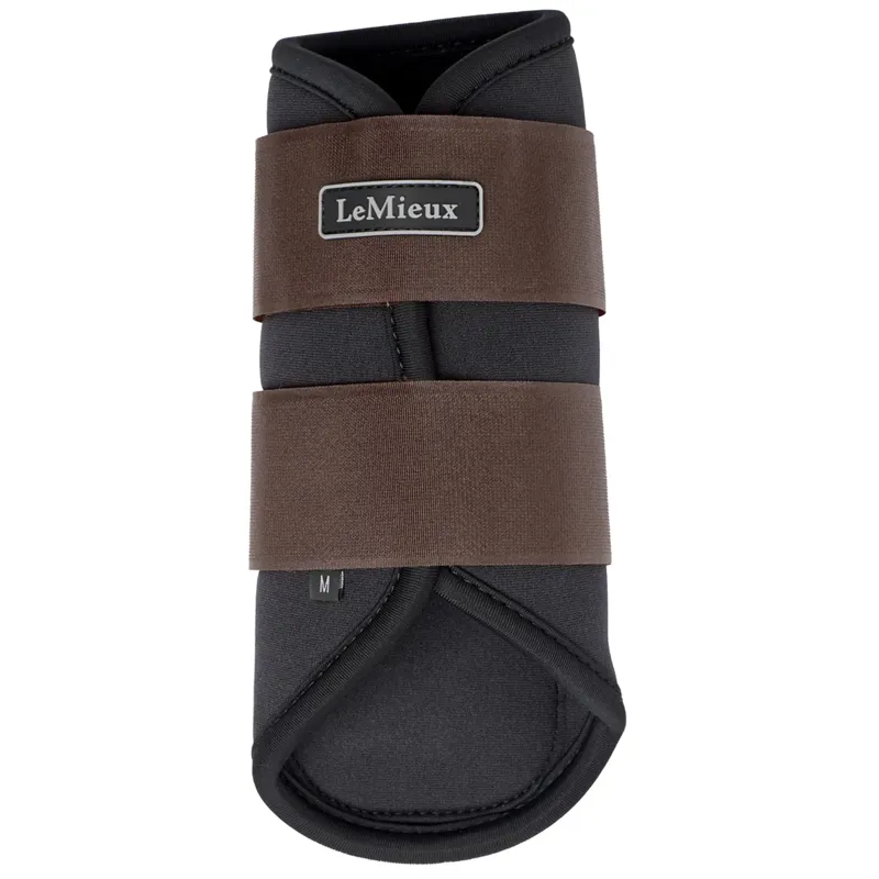 LeMieux Grafter Brushing Boot - Brown-2