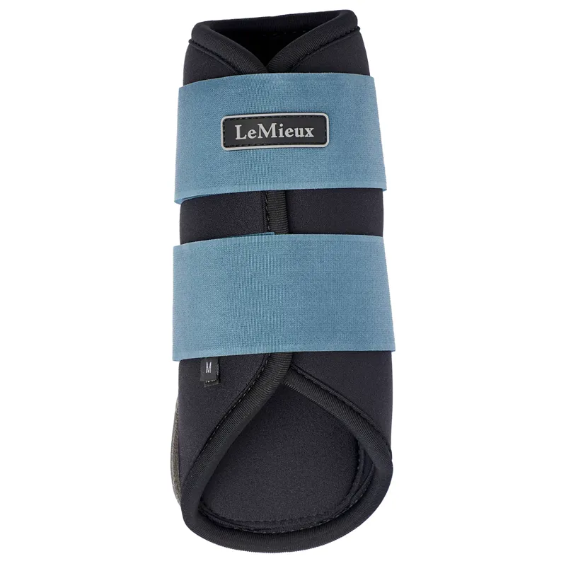 LeMieux Grafter Brushing Boot - Ice Blue-2