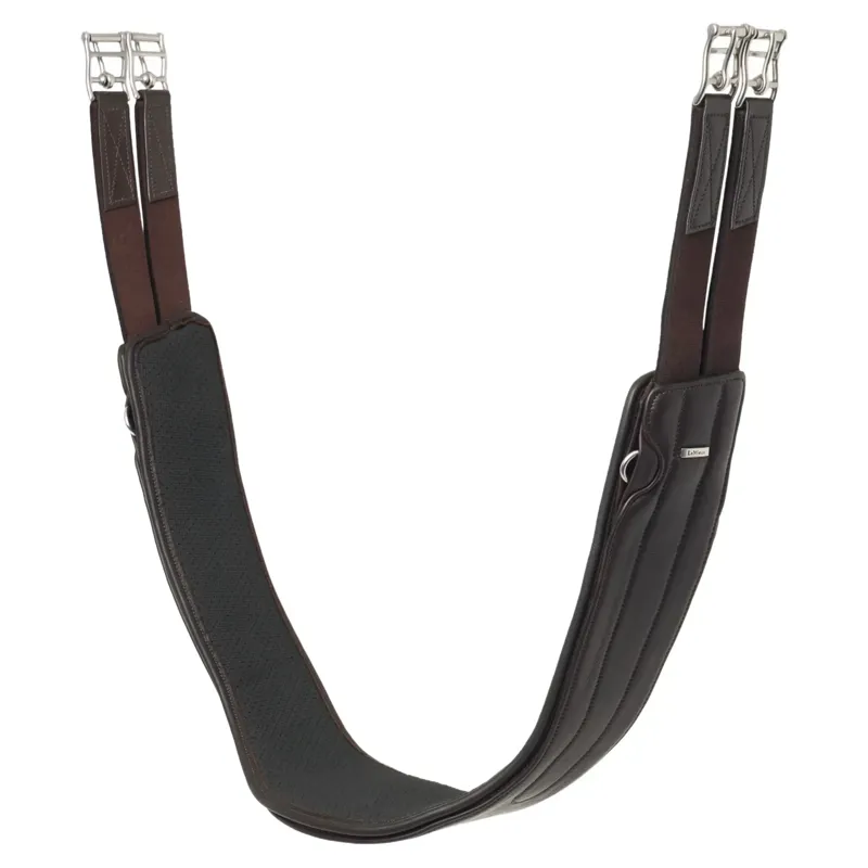 LeMieux Hunter Girth with Detachable Non-slip Liner - Havana