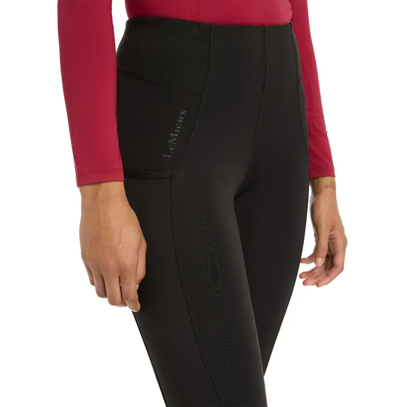 LeMieux Naomi Pull On Breeches - Black-4