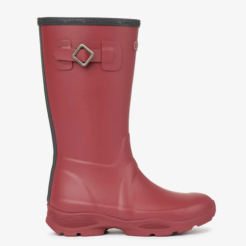 LeMieux Young Rider Ultra Stride Neoprene Lined Wellies - Ember-2