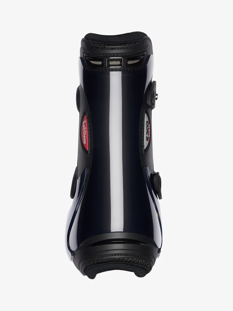 LeMieux Exo-Flex Tendon Boot - Black/Black-2