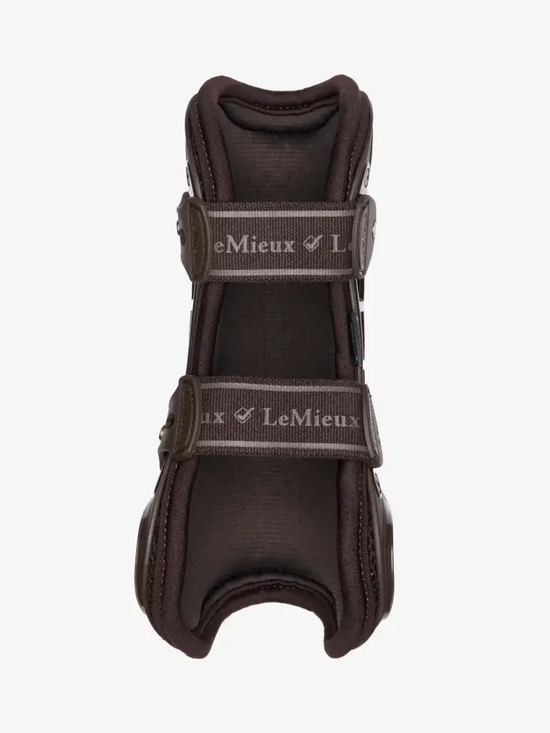 LeMieux Exo-Flex Tendon Boot - Brown/Brown-2