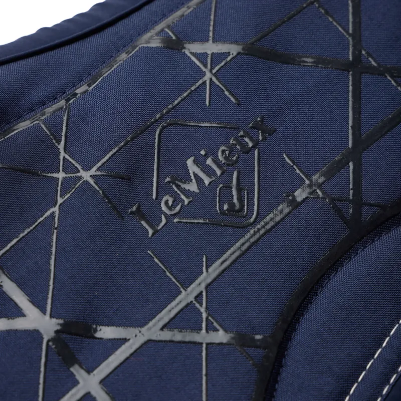 LeMieux Soft Shell Anti Slip Close Contact Square - Navy - Large-1