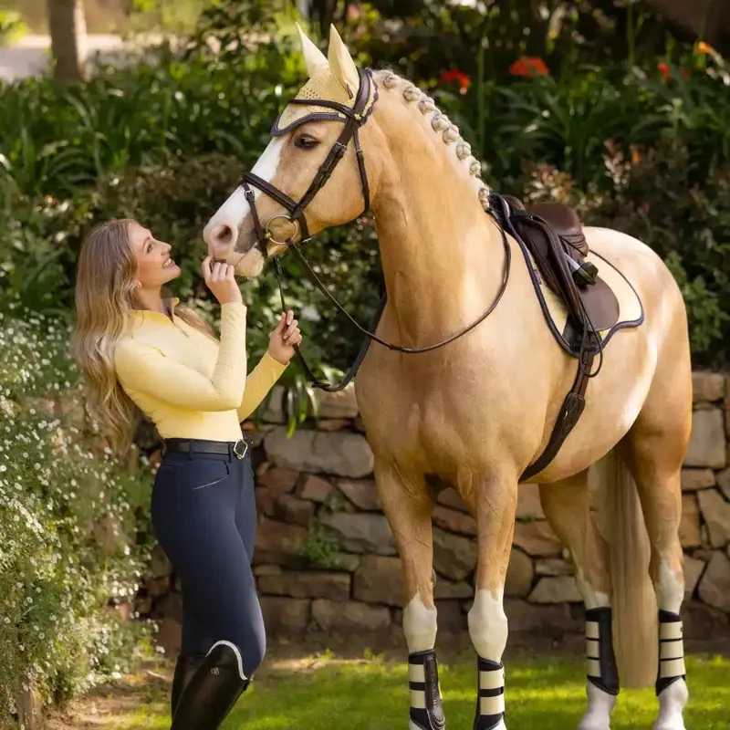 LeMieux Suede GP Square - Mimosa-5