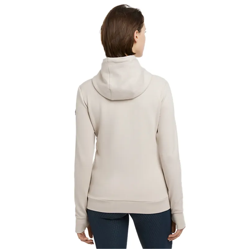 LeMieux Tabi Tech Zip Through Hoodie - Stone-3