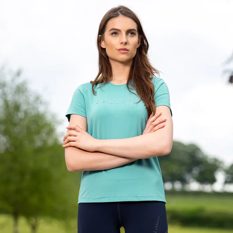 LeMieux Sports Ladies T-Shirt - Lagoon-2