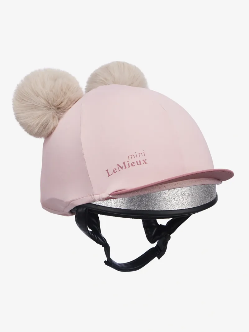 LeMieux Mini Double Pom Hat Silk - Blossom
