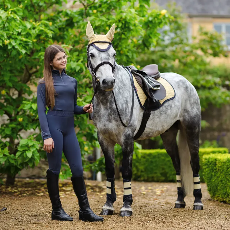 LeMieux Young Rider Base Layer - Dusk Blue-5