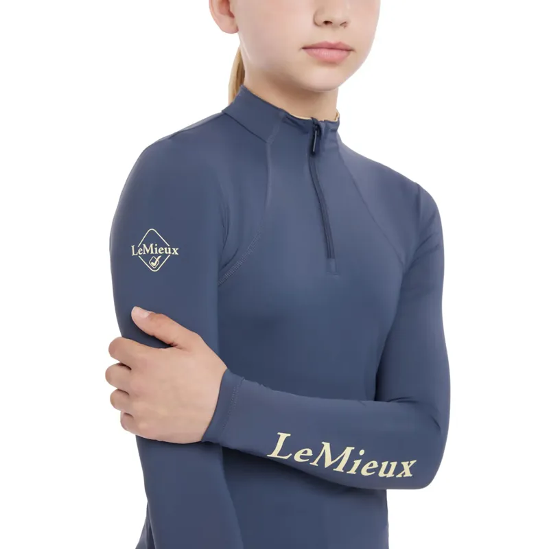 LeMieux Young Rider Base Layer - Dusk Blue-2