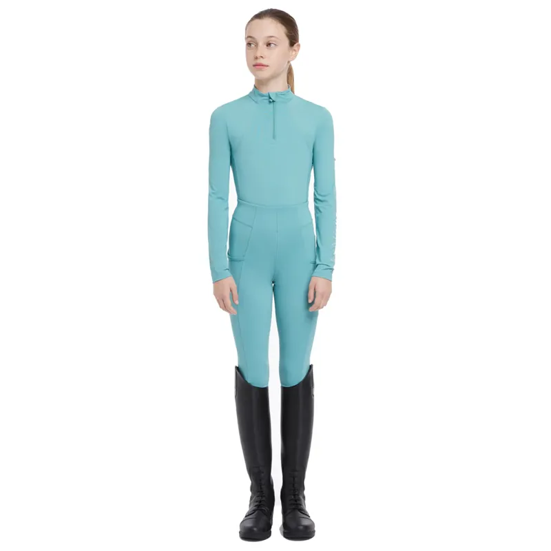 LeMieux Young Rider Base Layer - Lagoon-2
