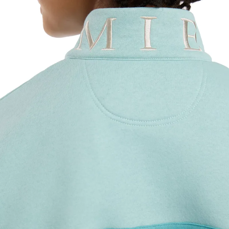 LeMieux Young Rider Kate Quarter Zip Sweat - Lagoon-3