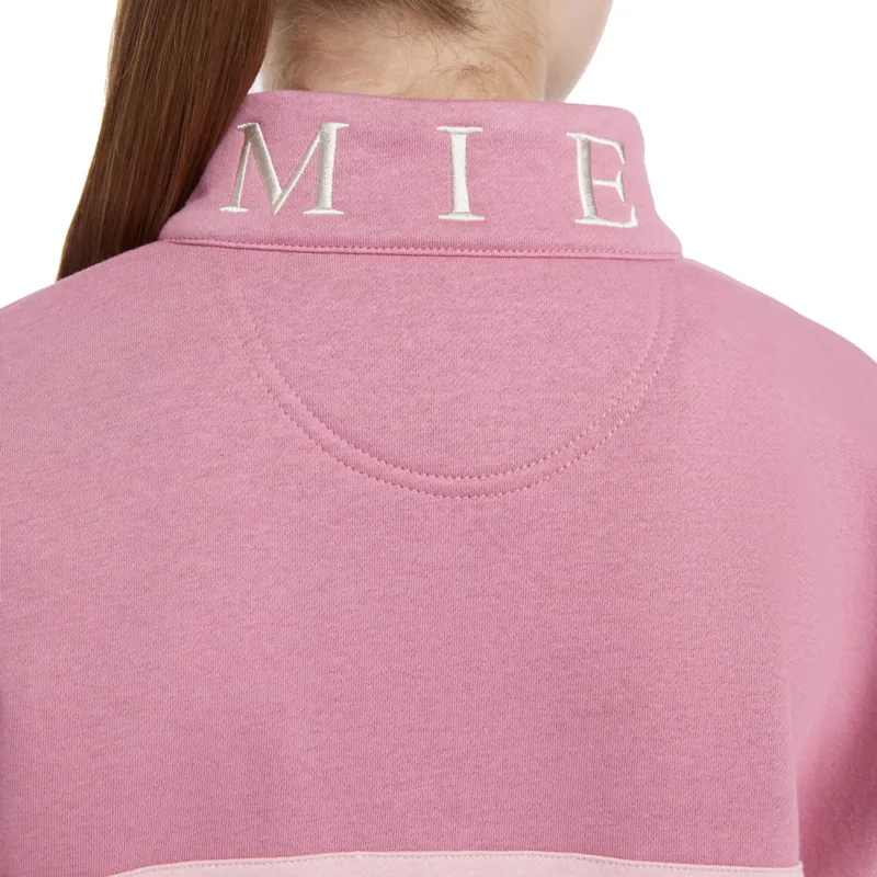 LeMieux Young Rider Kate Quarter Zip Sweat - Blossom-4