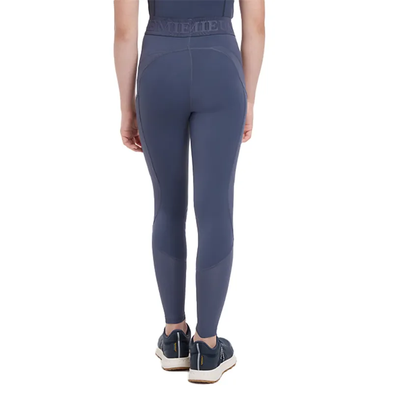 LeMieux Young Rider Lizzie Mesh Legging - Dusk Blue-2