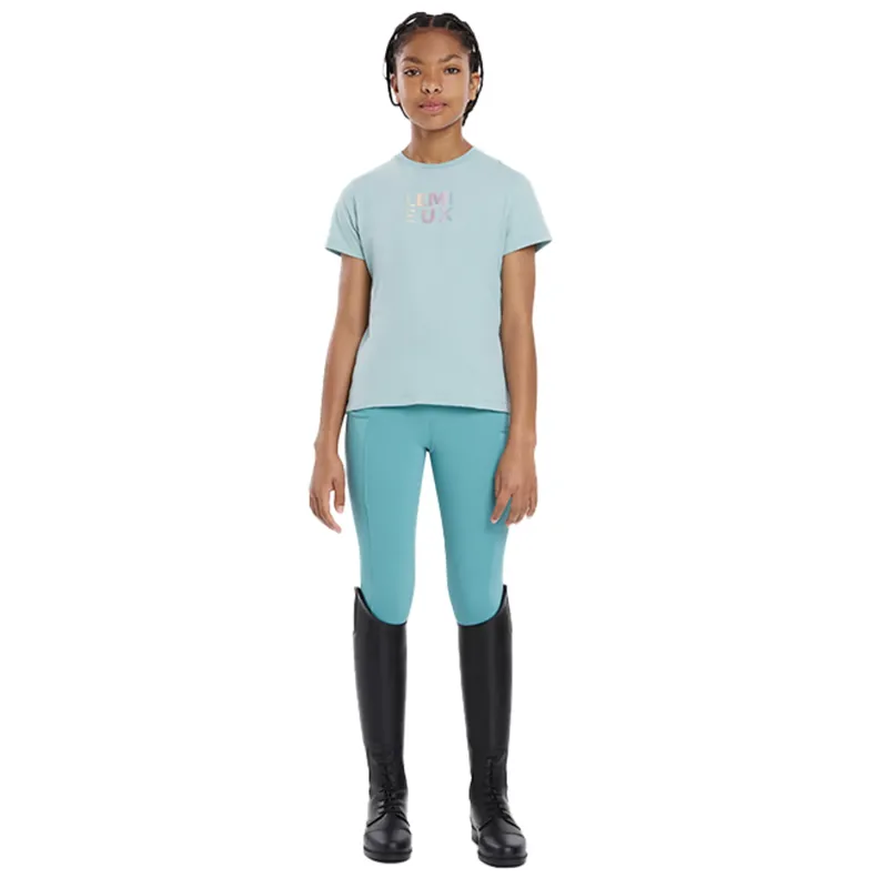 LeMieux Young Rider Arianna T-Shirt - Aqua-1