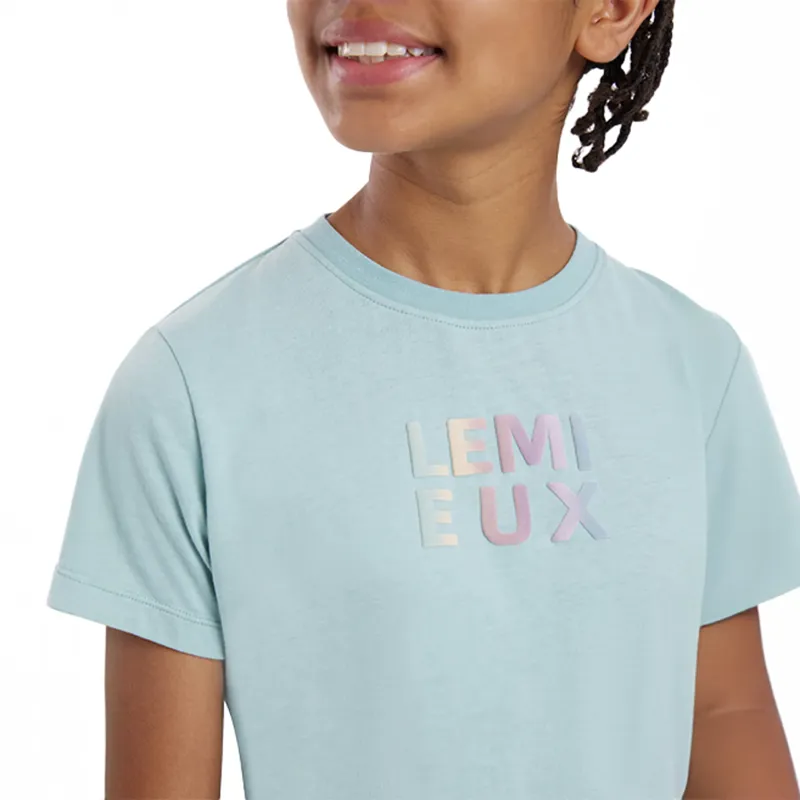 LeMieux Young Rider Arianna T-Shirt - Aqua-3