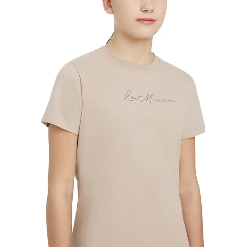 LeMieux Young Rider Arianna T-Shirt - Almond-1