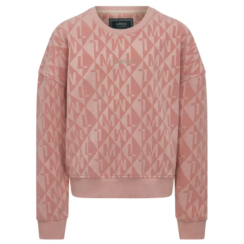 LeMieux Young Rider Clea Crew Sweat - Blossom