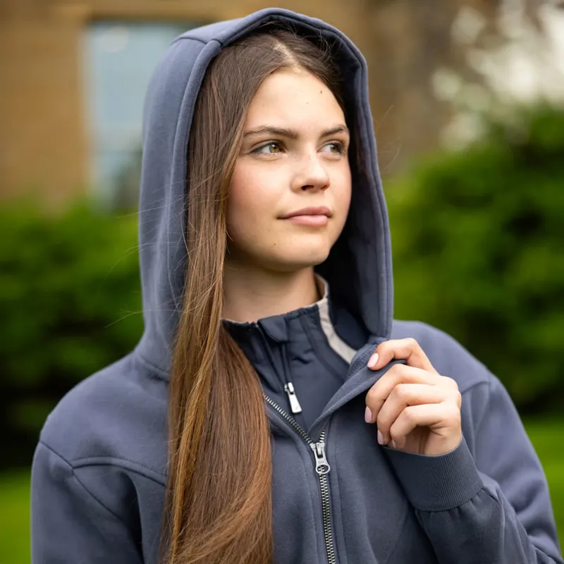 LeMieux Young Rider Hadley Hoodie - Dusk Blue-4