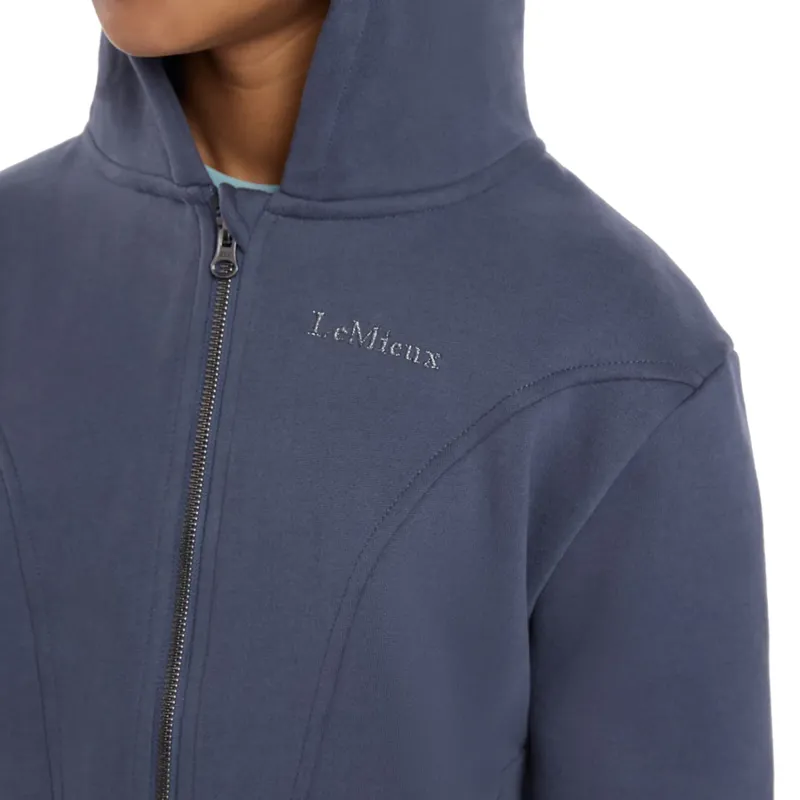 LeMieux Young Rider Hadley Hoodie - Dusk Blue-3